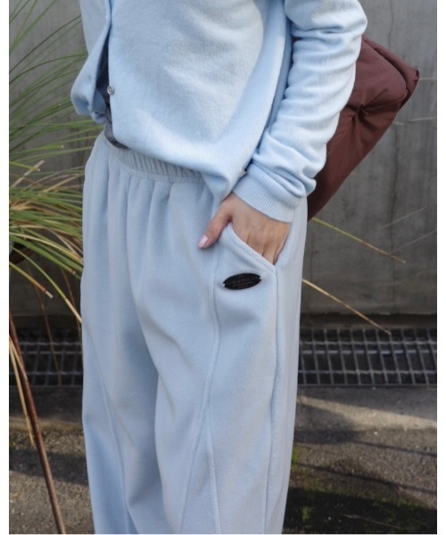 jumelle（ジュメロ）の「(暖パン)フリーススウェットパンツ（スウェットパンツ・レディース・ブルー/イエロー・SMALL/MEDIUM）」の20枚目の写真