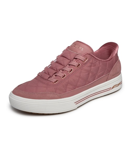 SKECHERS(スケッチャーズ)の「スケッチャーズ ハンズフリースリップインズ アーチフィット アーケード - コージーフィット カドル ステップス(スニーカー・レディース・ブラック×ブラック/ローズ/オフホワイト/ネイビー/ベージュ/ワインレッド・23.5cm/24cm/23cm/25cm/24.5cm)」の6枚目の写真