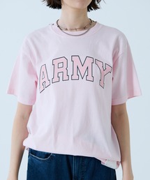 【JOHNBULL/ジョンブル】ARMY プリント S/S Tシャツ / 半袖TEE