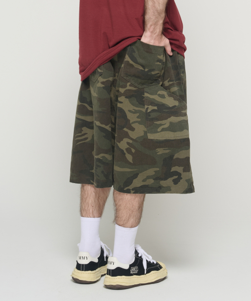 CARGOBROS（カーゴブロス）の「カモパターンバイオバermudaパンツ（ブラック）（その他パンツ・メンズ・その他・FREE）」の5枚目の写真