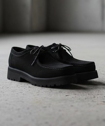 Dedes（デデス）の「+4cm 軽量厚底 ラグソールスクエアモカシンシューズ（モカシン/デッキシューズ）」