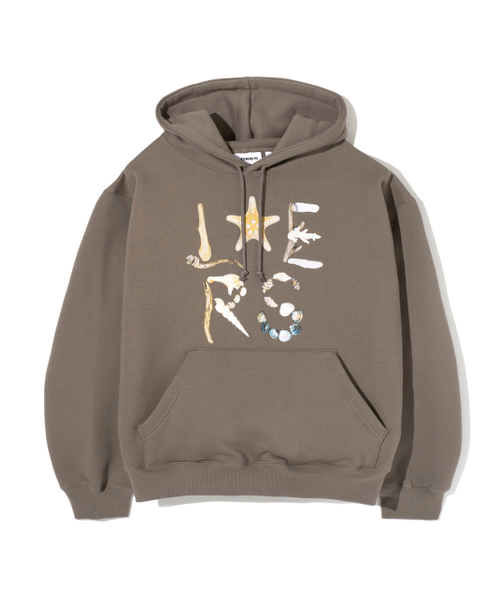Coral Pullover Hoodie - Taupe