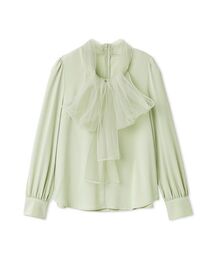 SNIDEL | チュールタイブラウス(シャツ/ブラウス)