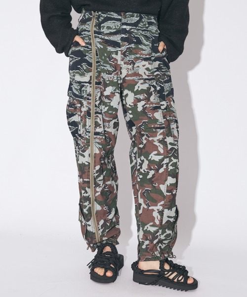 beautiful people(ビューティフルピープル)の「Alpha double-end camouflage cargo PT(カーゴパンツ・メンズ・オリーブ・38/36/42/40/34)」の19枚目の写真