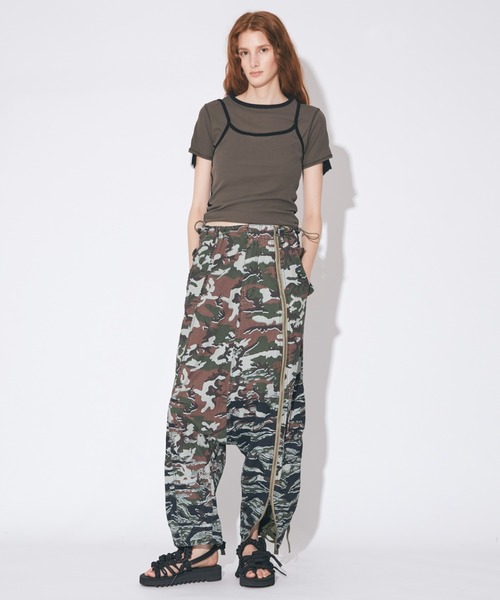 beautiful people(ビューティフルピープル)の「Alpha double-end camouflage cargo PT(カーゴパンツ・メンズ・オリーブ・38/36/42/40/34)」の5枚目の写真