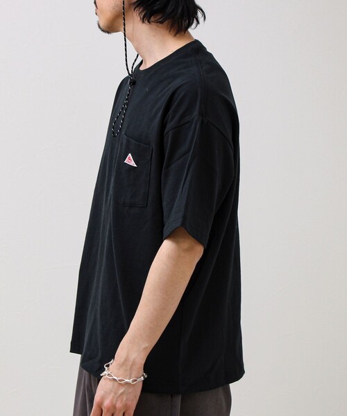 KELTY(ケルティ)の「【KELTY×GLOSTER】別注 ワンポイントポケT(Tシャツ/カットソー・メンズ・ブラック/オフホワイト/杢グレー/ネイビー・S/M/L)」の8枚目の写真