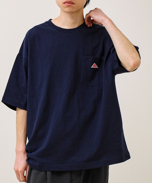 KELTY(ケルティ)の「【KELTY×GLOSTER】別注 ワンポイントポケT(Tシャツ/カットソー・メンズ・ブラック/オフホワイト/杢グレー/ネイビー・S/M/L)」の12枚目の写真