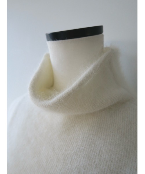 セール】angora turtle sleeve-less knit（ニット/セーター）｜celon