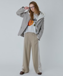 LE CIEL BLEU | コントラストパネルトラウザー / Contrast Panel Trousers(その他パンツ)
