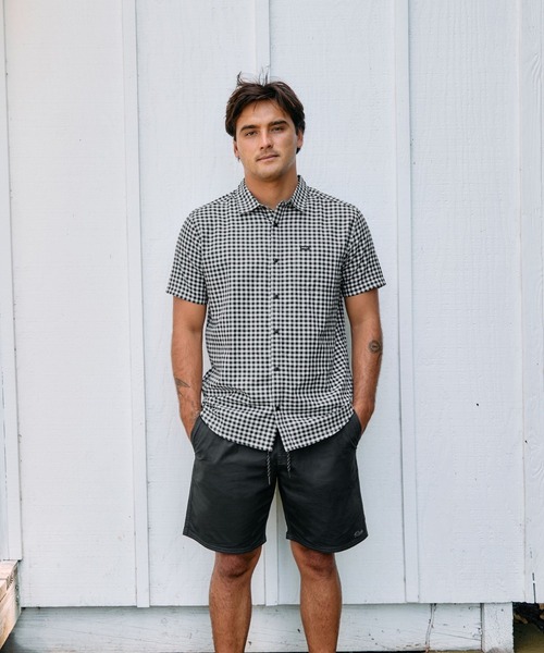 RVCA(ルーカ)の「RVCA メンズ HAWAII GINGHAM SS 半袖シャツ 【2026年春夏モデル】(シャツ/ブラウス・メンズ・ブラック系その他・X-LARGE/LARGE/MEDIUM/SMALL)」の8枚目の写真