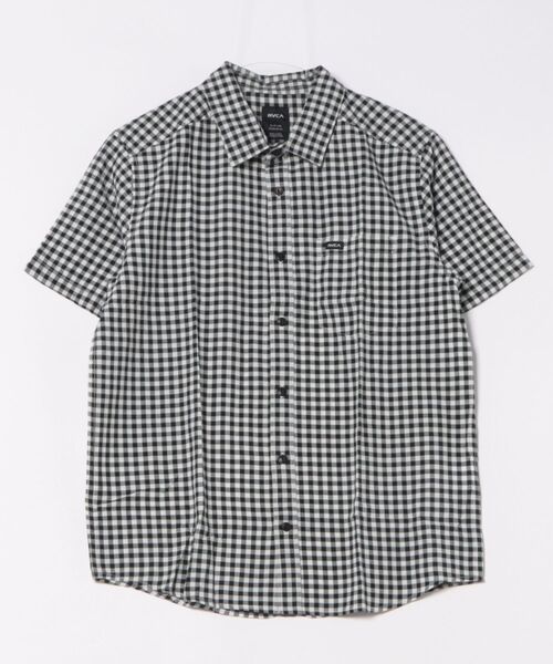 RVCA(ルーカ)の「RVCA メンズ HAWAII GINGHAM SS 半袖シャツ 【2026年春夏モデル】(シャツ/ブラウス・メンズ・ブラック系その他・X-LARGE/LARGE/MEDIUM/SMALL)」の6枚目の写真