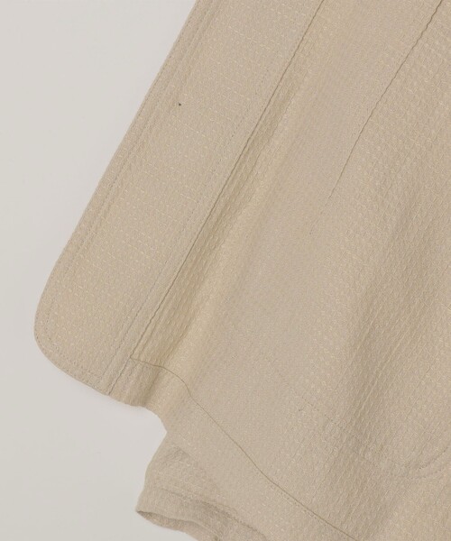 SHIPS any（シップス エニィ）の「SHIPS any:〈洗濯機可能〉NOVELTEX リネン/コットン ワッフル シャツ ジャケット◇（その他アウター・メンズ・ブラック/ナチュラル・SMALL/LARGE/MEDIUM）」の14枚目の写真