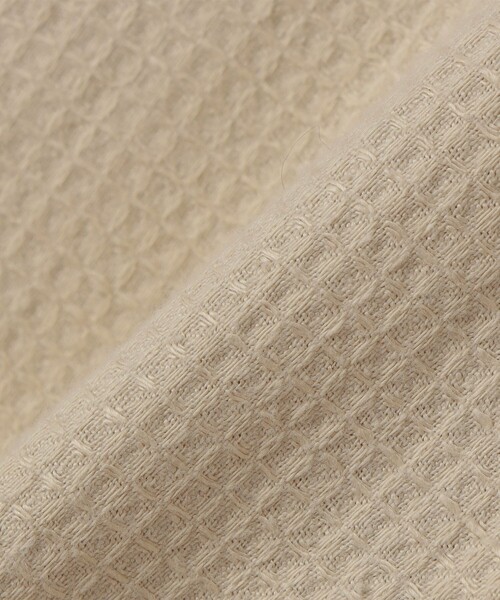 SHIPS any（シップス エニィ）の「SHIPS any:〈洗濯機可能〉NOVELTEX リネン/コットン ワッフル シャツ ジャケット◇（その他アウター・メンズ・ブラック/ナチュラル・SMALL/LARGE/MEDIUM）」の11枚目の写真