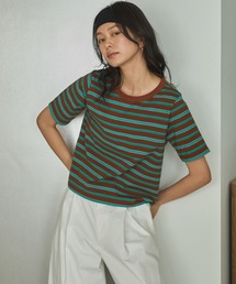 Doux archives（ドゥアルシーヴ）の「【ZOZO限定】マルチボーダーカットソー（Tシャツ/カットソー・レディース）」