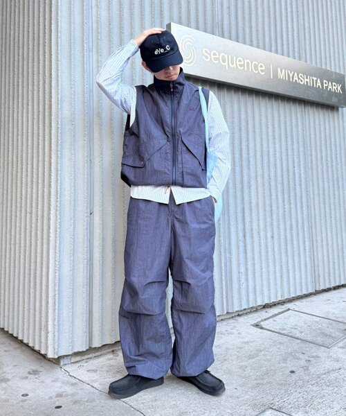 Franklin Climbing（フランクリンクライミング）の「【Franklin Climbing】ユニセックス/アルパインスノーカモパンツ（カーゴパンツ・メンズ・ネイビー/チャコールグレー/グレー・LARGE/MEDIUM）」の8枚目の写真