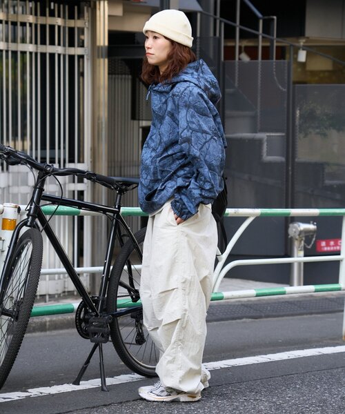 Franklin Climbing（フランクリンクライミング）の「【Franklin Climbing】ユニセックス/アルパインスノーカモパンツ（カーゴパンツ・メンズ・ネイビー/チャコールグレー/グレー・LARGE/MEDIUM）」の21枚目の写真