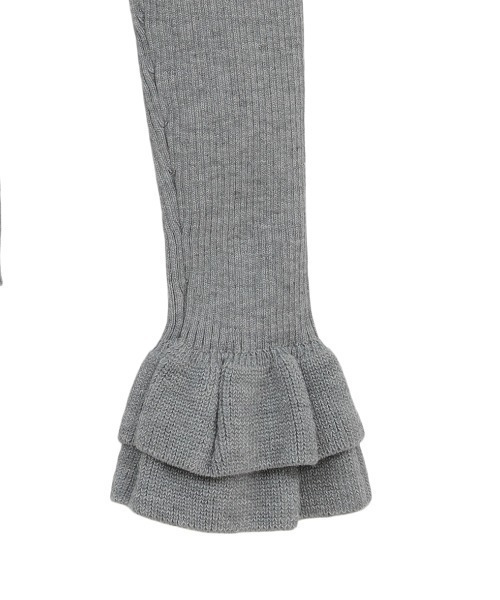 CLANE(クラネ)の「CLANE/クラネ/FRILL SLEEVE KNIT TOPS(ニット/セーター・レディース・グレー/ブラック/その他24・1)」の11枚目の写真