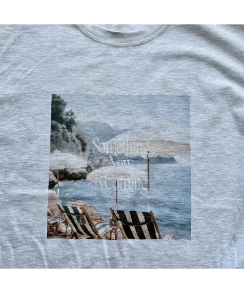 Flugge（フラッジー）の「オーバーサイズフォトTシャツ（Tシャツ/カットソー・レディース・ホワイト/グレー・FREE）」の11枚目の写真