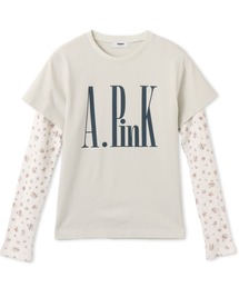 atmos pink Layered Print LS T-shirt / アトモス ピンク レイヤード プリント LS T-シャツ