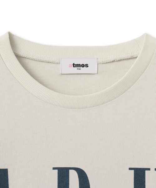 atmos pink(アトモスピンク)の「atmos pink Layered Print LS T-shirt / アトモス ピンク レイヤード プリント LS T-シャツ(Tシャツ/カットソー・レディース・ブラック/ホワイト・FREE)」の5枚目の写真