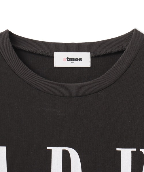 atmos pink(アトモスピンク)の「atmos pink Layered Print LS T-shirt / アトモス ピンク レイヤード プリント LS T-シャツ(Tシャツ/カットソー・レディース・ブラック/ホワイト・FREE)」の12枚目の写真