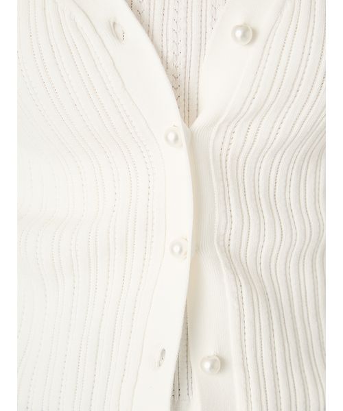 FRAY I.D(フレイアイディー)の「コットンモダールアンサンブルニット(ニット/セーター・レディース・イエロー/ホワイト/その他/ブラック・F)」の10枚目の写真