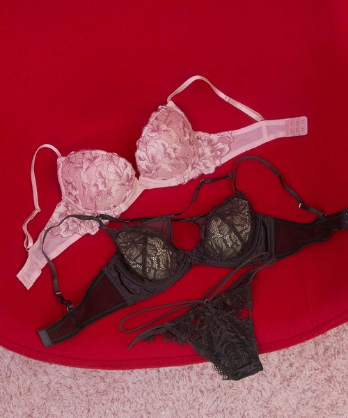 Ravijour(ラヴィジュール)の「ラムールプリエ Tバックセット(ブラ&ショーツ・レディース・ブラウン/ピンク・M/S)」の10枚目の写真