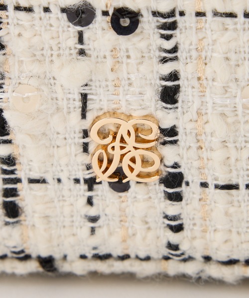 one after another NICE CLAUP(ワンアフターアナザーナイスクラップ)の「ギャザーハンドルバニティーバッグ(ショルダーバッグ・レディース・ピンクベージュ/サックスブルー/アイボリー/ブラック×ホワイト・FREE)」の14枚目の写真