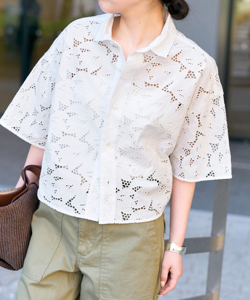 TICCA ⚘ レースシャツ JOURNAL STANDARD｜別注【TICCA / ティッカ】 レースフレンチシャツ