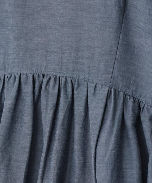 BEARDSLEY（ビアズリー）の「モックネックシャーリングワンピース（ワンピース・レディース・グレー・FREE）」の18枚目の写真