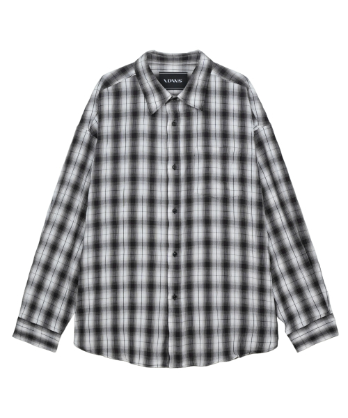IDWS(アイドンワナセル)の「Terrace Check Shirt Black(シャツ/ブラウス・レディース・その他・2/1)」の2枚目の写真
