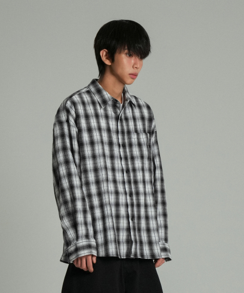 IDWS(アイドンワナセル)の「Terrace Check Shirt Black(シャツ/ブラウス・レディース・その他・2/1)」の5枚目の写真