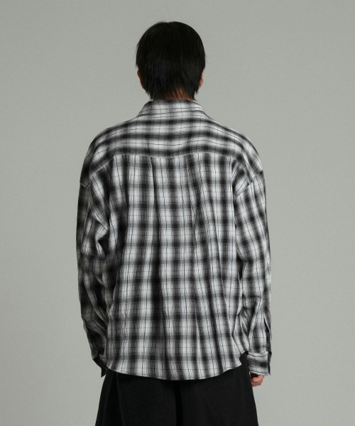 IDWS(アイドンワナセル)の「Terrace Check Shirt Black(シャツ/ブラウス・レディース・その他・2/1)」の6枚目の写真