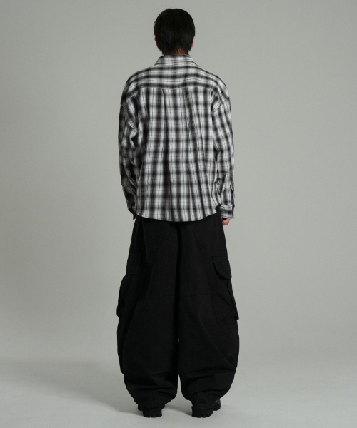 IDWS(アイドンワナセル)の「Terrace Check Shirt Black(シャツ/ブラウス・レディース・その他・2/1)」の10枚目の写真
