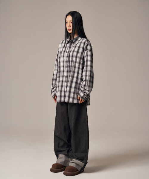 IDWS(アイドンワナセル)の「Terrace Check Shirt Black(シャツ/ブラウス・レディース・その他・2/1)」の17枚目の写真