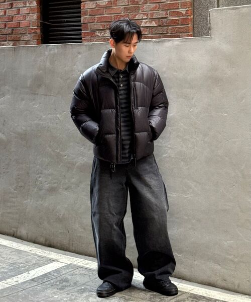 TOFFEE(トフィー)の「サイドラインデニムパンツ (ブラック)(デニムパンツ・メンズ・その他・SMALL/MEDIUM/LARGE/X-LARGE)」の7枚目の写真