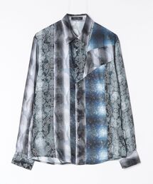 TORNADO MART | TORNADO MART∴オンブレチェックプリントパッチワークシャツ(シャツ/ブラウス)