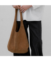 SUEDE ROUND SHOULDER BAG (B-2476)