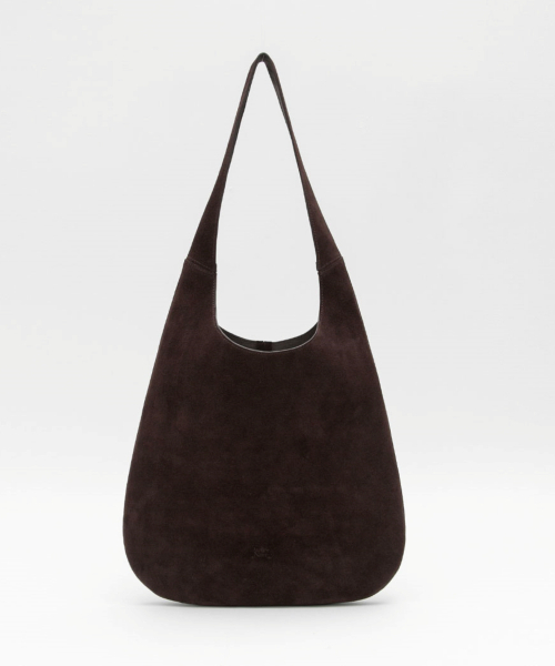 ATELIER NAIN(アトリエナイン)の「SUEDE ROUND SHOULDER BAG (B-2476)(ショルダーバッグ・レディース・キャメル/ブラウン・FREE)」の3枚目の写真