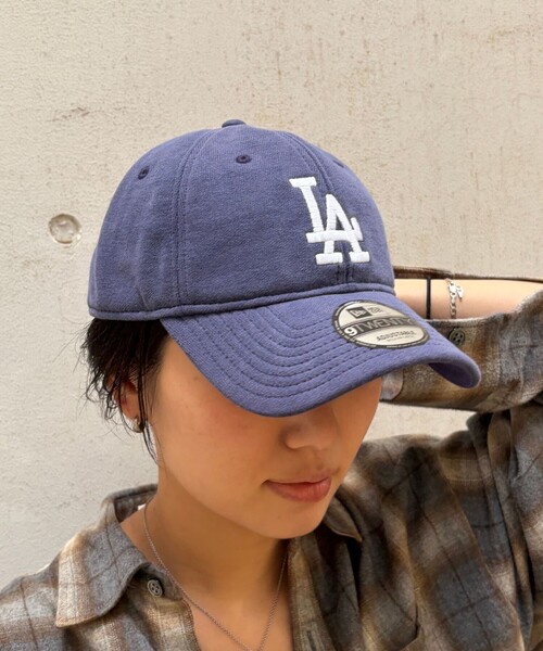 REMI RELIEF(レミレリーフ)の「【REMI RELIEF/レミレリーフ】REMI RELIEF x NEW ERA(LA) 9TWENTY キャップ ロサンゼルス・ドジャース(キャップ・レディース・グレー/ネイビー・フリー)」の7枚目の写真
