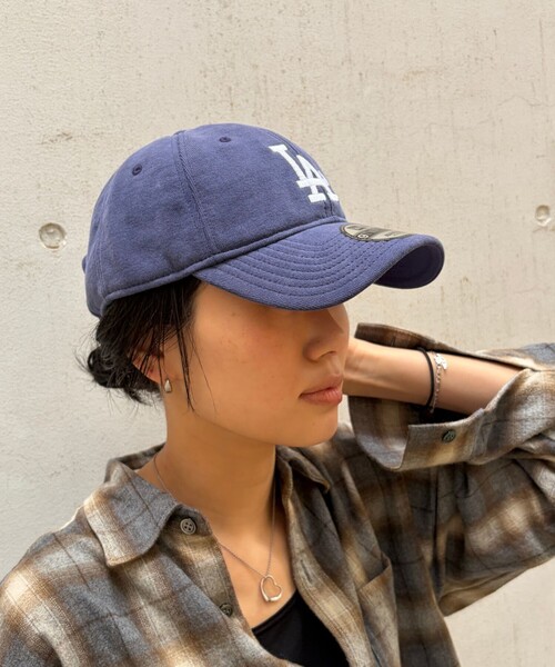 REMI RELIEF(レミレリーフ)の「【REMI RELIEF/レミレリーフ】REMI RELIEF x NEW ERA(LA) 9TWENTY キャップ ロサンゼルス・ドジャース(キャップ・レディース・グレー/ネイビー・フリー)」の8枚目の写真