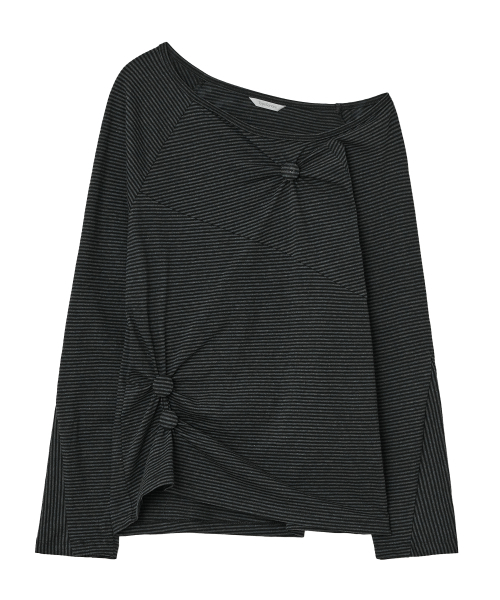 新品タグ付☆SHE Tokyo Terrie big stripe 半袖 1 【公式通販】