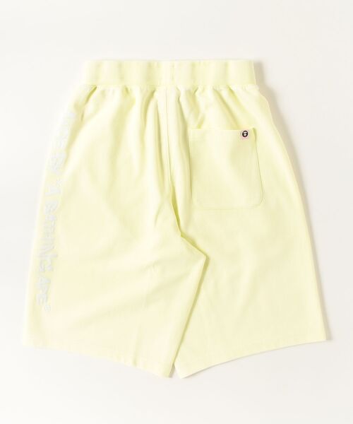 AAPE BY A BATHING APE（エーエイプバイアベイシングエイプ）の「AAPE MAIN SWEAT SHORTS（スウェットパンツ・メンズ・ライトグリーン・LARGE/SMALL/X-LARGE/MEDIUM）」の6枚目の写真
