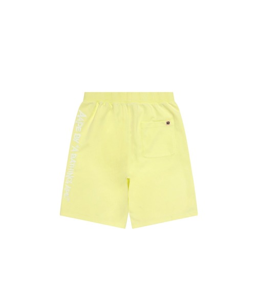AAPE BY A BATHING APE（エーエイプバイアベイシングエイプ）の「AAPE MAIN SWEAT SHORTS（スウェットパンツ・メンズ・ライトグリーン・LARGE/SMALL/X-LARGE/MEDIUM）」の2枚目の写真