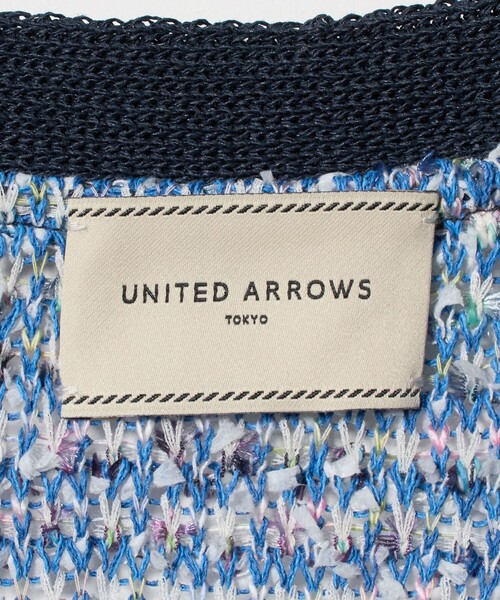 UNITED ARROWS(ユナイテッドアローズ)の「ミックスヤーン カーディガン(カーディガン/ボレロ・レディース・ライトピンク/ネイビー・FREE)」の21枚目の写真