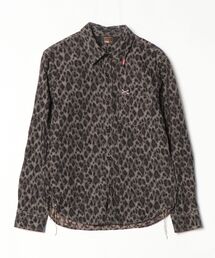 VANSON（ヴァンソン）の「レオパード長袖シャツ（シャツ/ブラウス）」