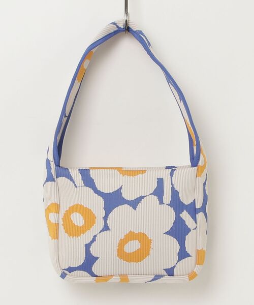 marimekko（マリメッコ）の「【JAPAN EXCLUSIVE】Unikko / Je Knitted Shoulderbag（ショルダーバッグ・レディース・ライトブルー・FREE）」の5枚目の写真