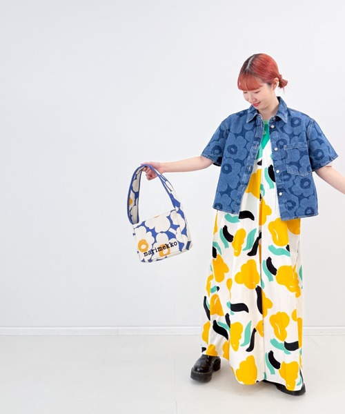 [miyumiyu]Marimekko　マリメッコ　ショルダーバッグ JAPAN EXCLUSIVE】Unikko / Je Knitted Shoulderbag（ショルダーバッグ