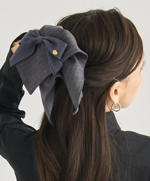 ANAP（アナップ）の「ビッグリボン ヘアクリップ（バレッタ/ヘアクリップ）」