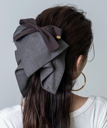 ANAP（アナップ）の「ビッグリボン ヘアクリップ（バレッタ/ヘアクリップ）」